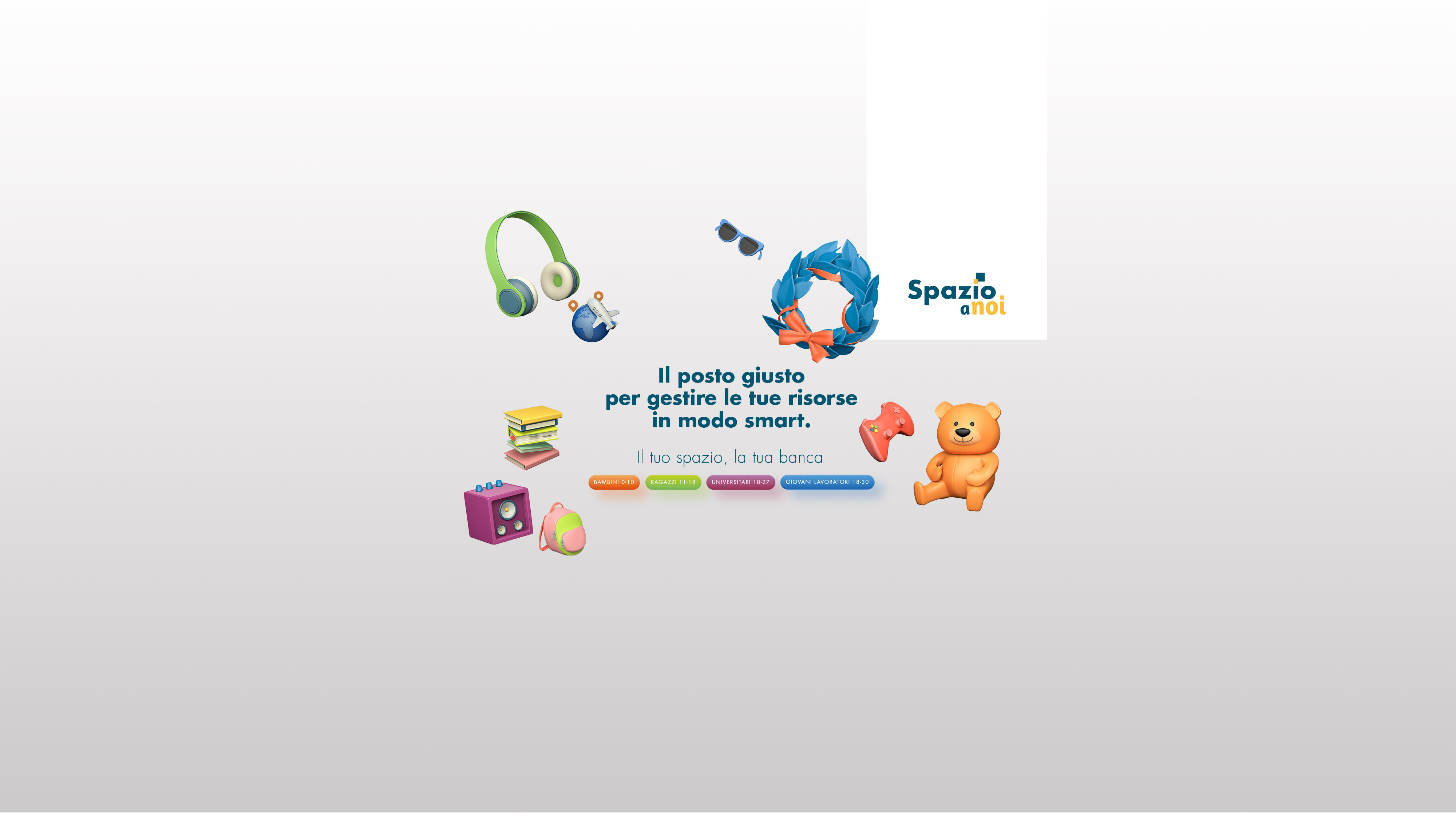 Trova lo spazio
che fa per te 