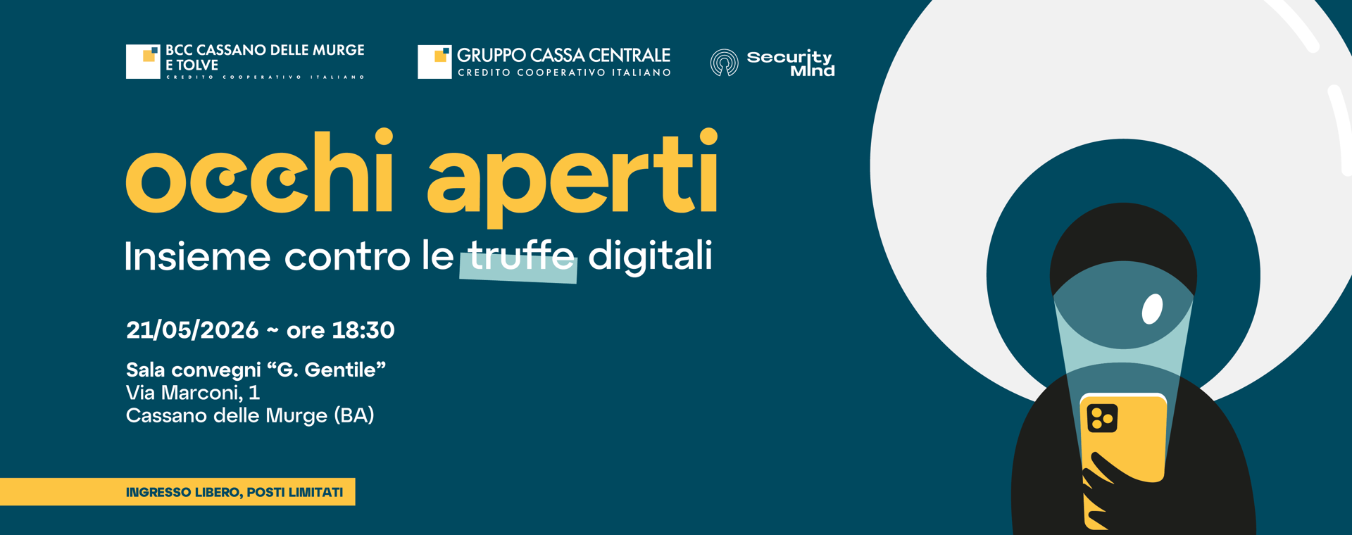 Insieme contro le truffe digitali 