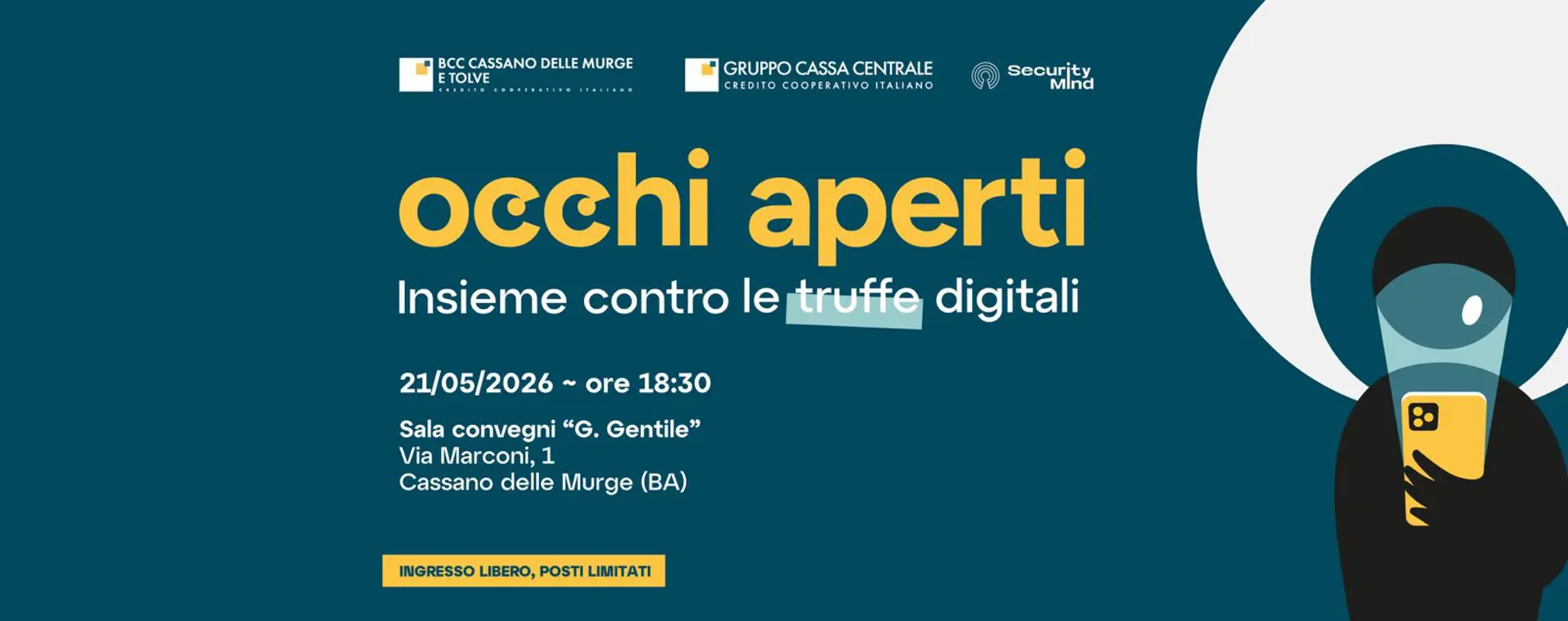 Insieme contro le truffe digitali 