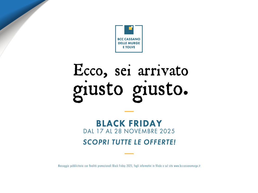 Black Friday: scopri tutte le offerte 